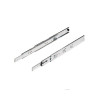 Lot de 2 coulisses pour tiroir a billes45 kg L.25 cm
