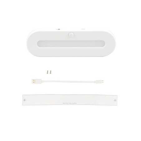 Réglette de placard led àdétection rechargeable USB dudo L. 15 cm