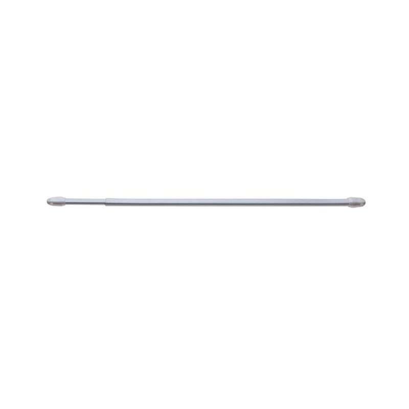 Kit de 2 barres plates diam. 7-9 mm blanc mat 50-80 cm métal -  - meilleure qualité