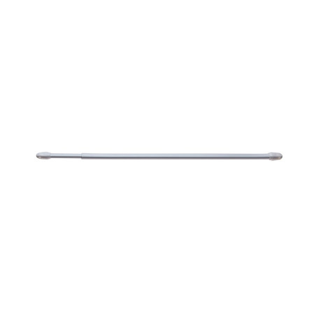 Kit de 2 barres plates diam. 7-9 mm blanc mat 50-80 cm métal -  - meilleure qualité