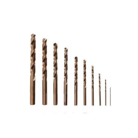 Coffret de 10 forêts métal diam. 1 à10 mmpRO