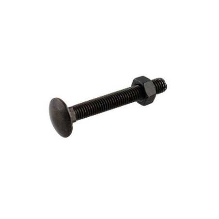 Boulon acier tete ronde sans encoche SUKI 7 x L.50 mm