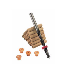 Kit centreurs forets tourillons diam.10 mm
