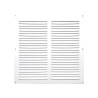 Grille d'aération aluminium laqué