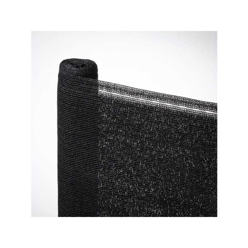 Brise vue 1x3m occultation forte noir