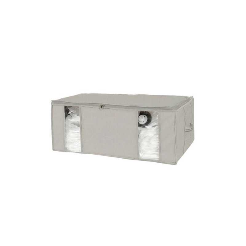 Sac gain de place Granit gris clair H.33 x l.56 x p.42 cm