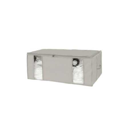 Sac gain de place Granit gris clair H.33 x l.56 x p.42 cm