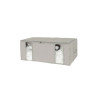 Sac gain de place Granit gris clair H.33 x l.56 x p.42 cm