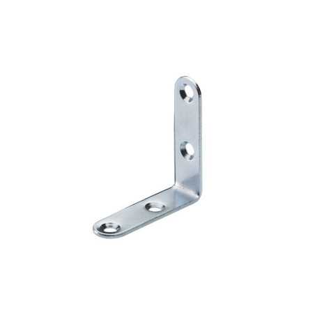 Lot de 20 equerres de chaise acier zinguél.50 mm