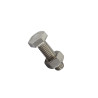 Sachet de 12 boulons inox tête 6 pans hexagonal L.20 mm