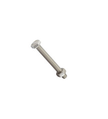 Sachet de 6 boulons inox tête 6 pans hexagonal L.50 mm