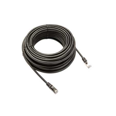 Câble cat 6 rJ45 20m pvc noir