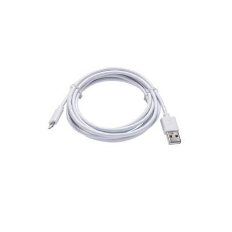 Câble usba-lightning 2m blanc