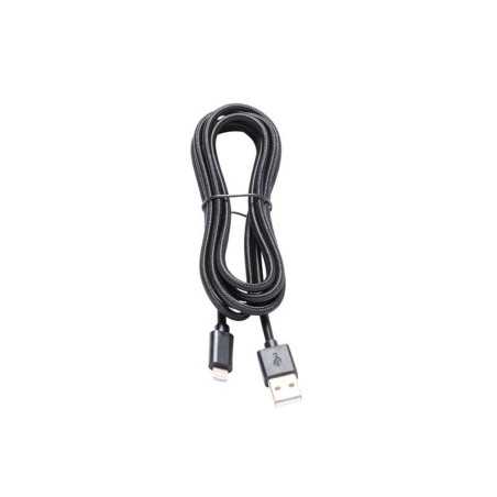 Câble usb a-lightning2 mètres noir