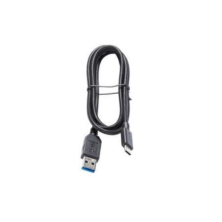 Câble USBA-USBC1m gris-blanc