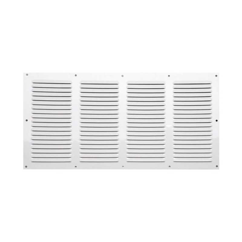 Grille d'aération aluminium laqué