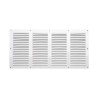 Grille d'aération aluminium laqué