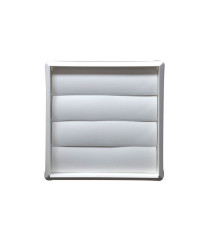 Grille d'aération pour VMC blanc