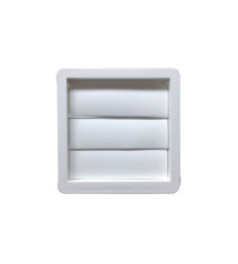 Grille d'aération pour VMC blanc