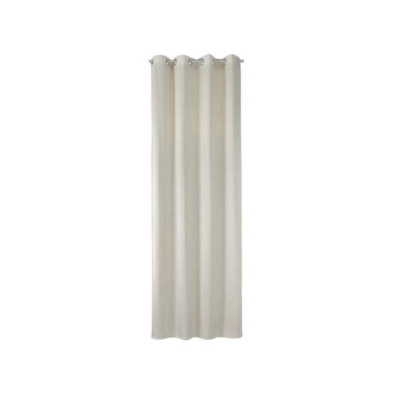 Rideau clarks cream 5 140 x 280 cm beige -  - meilleure qualité