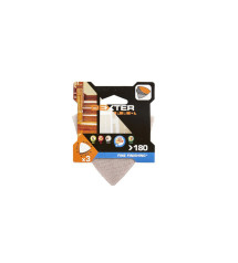 Plateau triangulaire abrasifpro 93X93 mm Grains 180