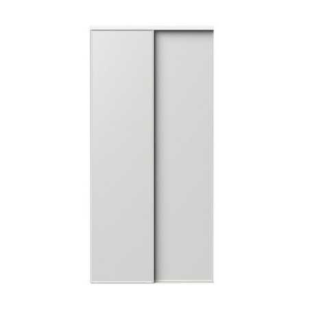 Portes de placard coulissantes 2 portes l.120 x H. 250 cm blanc