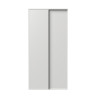 Portes de placard coulissantes 2 portes l.120 x H. 250 cm blanc