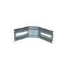 Equerre 32x32x170 gauche acier galva Strauss