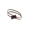 Lot de 2 bandes abrasives13 X 454 Mm Grains 120