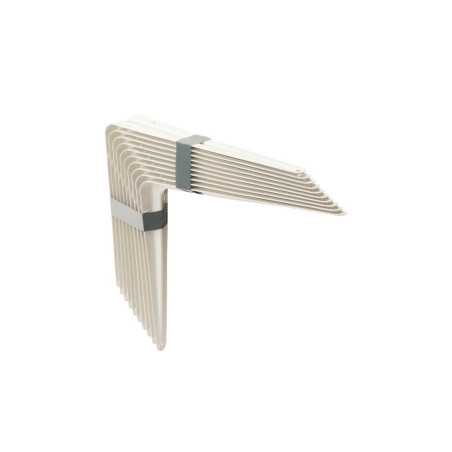 Lot de 10 equerre Normo 20X25CM BLANCHE