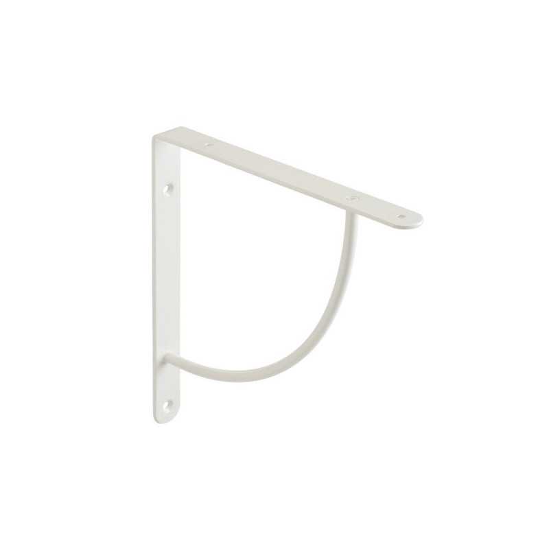 Support détagère blanc bi bop U 23X23CM