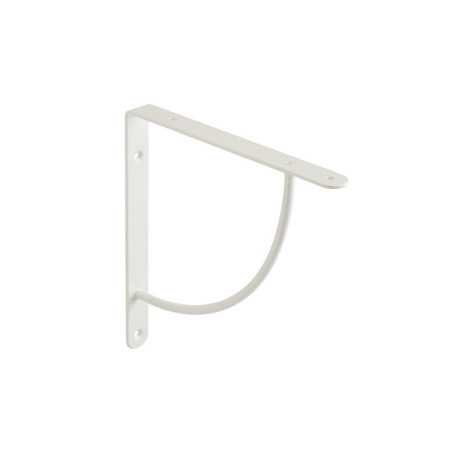 Support détagère blanc bi bop U 23X23CM