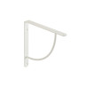 Support détagère blanc bi bop U 23X23CM