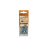Lot de 10 Boulons Tête Cylindrique Acier Zingué L.40 X Diam.5 Mm Standers
