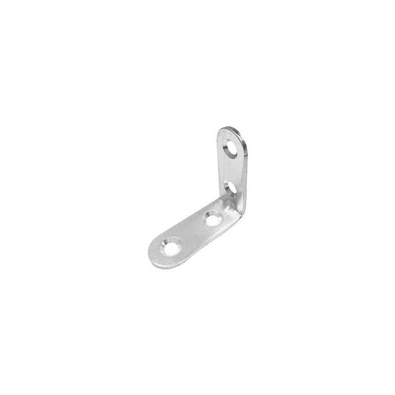 Equerre de chaise fer zingué H.4 Cm