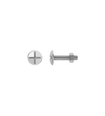 Lot de 20 boulons poêlier Inox A4 4X20