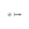 Lot de 20 boulons poêlier Inox A4 4X20