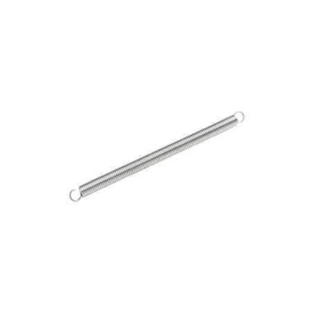 Lot de 2 Ressorts De Traction Acier Standers Diam.6 Mm L.140 X Ep.1.2 Mm