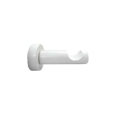 Support de tringle à rideau 28 Mm Blanc Satiné Inspire