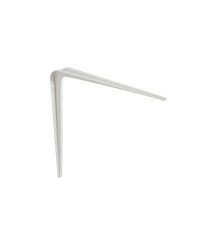 Equerre Normo en acier peint P.35 x H.40 cm blanc