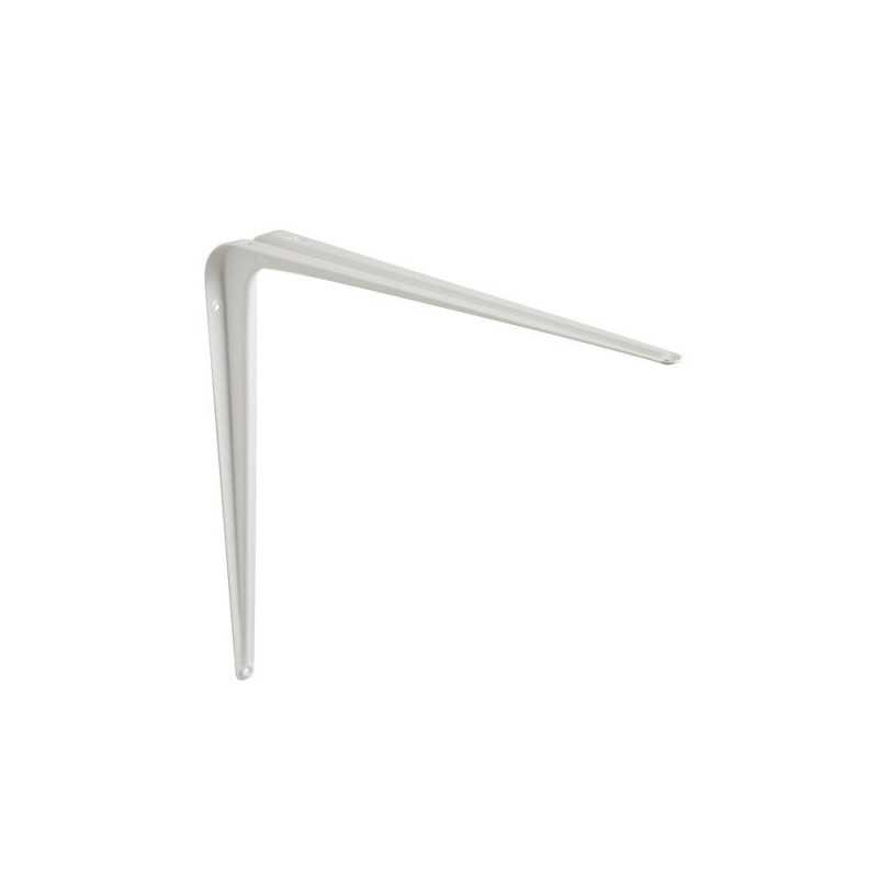 Equerre Normo en acier peint P.35 x H.40 cm blanc