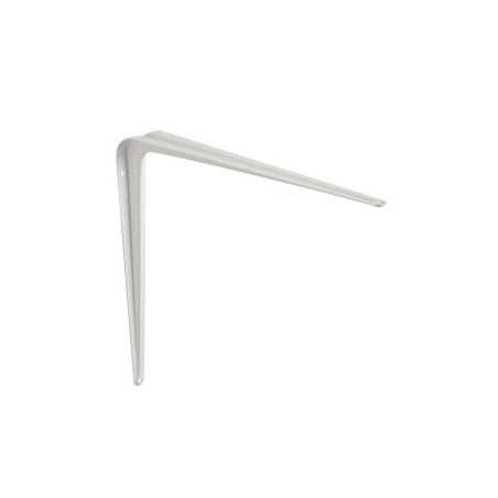 Equerre Normo en acier peint P.35 x H.40 cm blanc