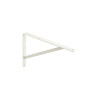 Equerre Dolmen en acier peint P.26.8 x H.40 cm blanc