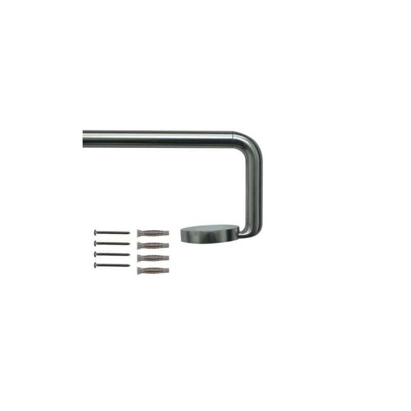 Kit de tringle à  rideau Sombrio Diam.16-19mm aciermat 120-210 cm