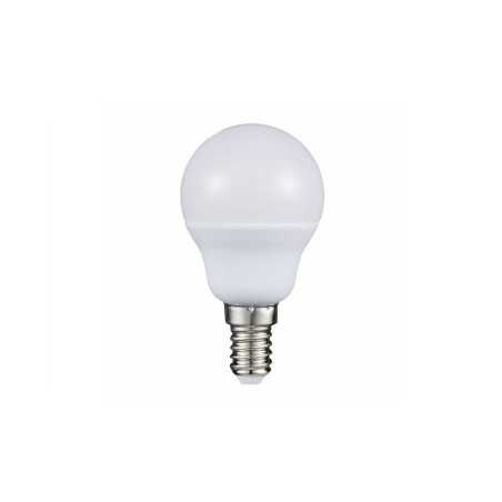 Ampoule led dépoli sphérique E14 470 Lm : 40 W blanc chaud LEXMAN