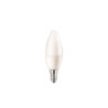 Ampoule led opaque flamme E14 20 W blanc chaud ATTRALUX