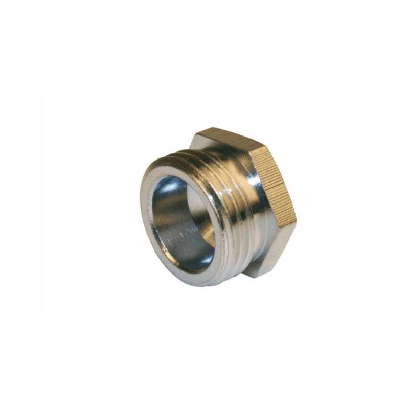Bouchon Male 15X21 Chrome