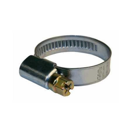 Collier de serrage Inox Largeur 8Mm Diametre Mini 25Mm-Maxi 45Mm 2 Pc