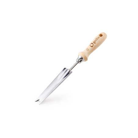 Couteau desherbeur avec une manche en bois