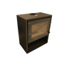 Poêle à bois R1202A - 775X449X895mm - SORTIE D150mm| Sanifer